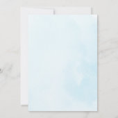 Mama und Daddy Baby Duschbärenkarte Einladung (Rückseite)