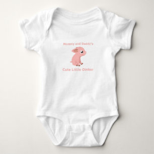 Mama-und des Vatis kleines Ferkel Baby Strampler