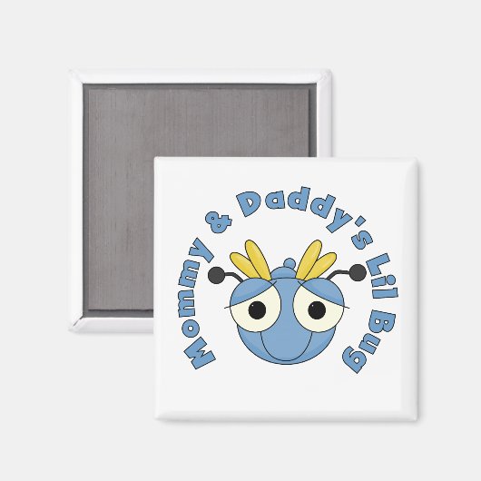 Mama und des Vatis Lil Wanze Magnet (Vorderseite/Rückseite)