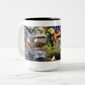 Mama und DM2 Zweifarbige Tasse (Vorderseite Links)