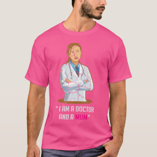 Mama und Doktor der Ärztin T-Shirt