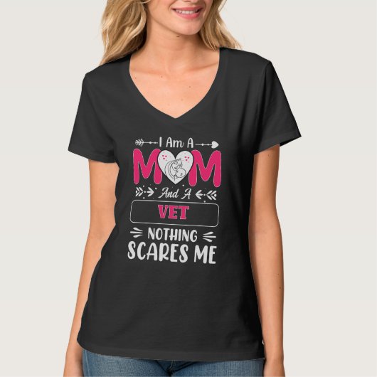 Mama und ein Tierarzt nichts macht mir Sorgen, lus T-Shirt (Vorderseite)
