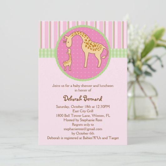 Mama-und Einladung (Stehend Vorderseite)