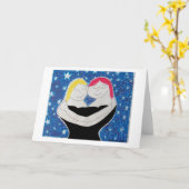 Mama- und Grußkarten Karte (Gelbe Blume)