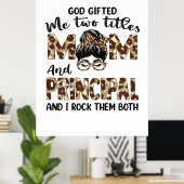 Mama und Hauptmütter zum Geburtstag Poster (Heimbüro)