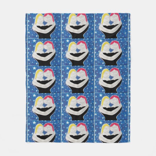 Mama und ich fleecedecke (Vorderseite)