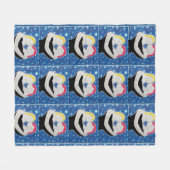 Mama und ich fleecedecke (Vorderseite (Horizontal))