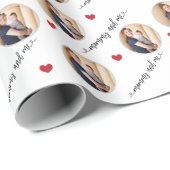 Mama und ich Foto für Muttertag Geschenkpapier (Rolleneckpunkt)