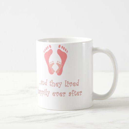 Mama und ich Füße Kaffeetasse (Rechts)