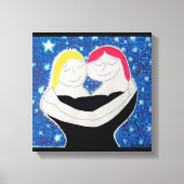 Mama und ich leinwanddruck (Vorderseite)