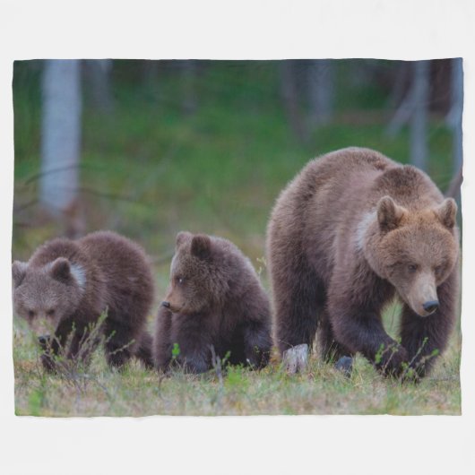 MAMA und KIDS Fleecedecke (Vorderseite (Horizontal))