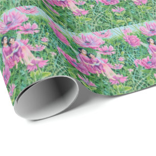 Mama und Kind Geschenkpapier