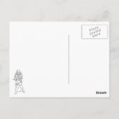 Mama und Kind Postkarte (Rückseite)