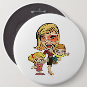 MAMA UND KINDER BUTTON (Vorne & Hinten)