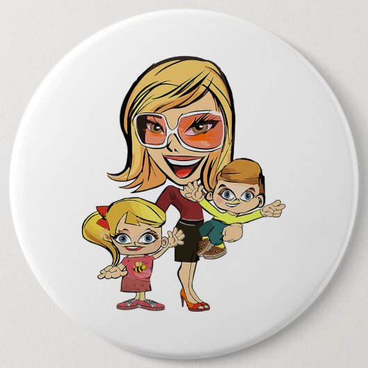 MAMA UND KINDER BUTTON (Vorderseite)