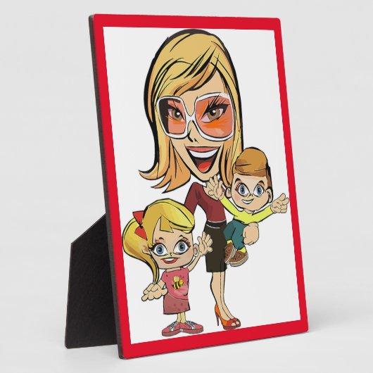 MAMA UND KINDER FOTOPLATTE (Seite)