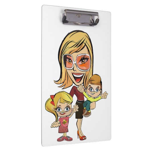 MAMA UND KINDER KLEMMBRETT (Rechts)