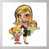 MAMA UND KINDER POSTER (Vorne)