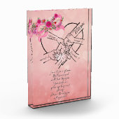 Mama und Kinderdarstellung mit Gedicht Fotoblock (Links)