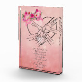 Mama und Kinderdarstellung mit Gedicht Fotoblock (Rechts)