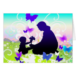 Mama-und Kinderkarte