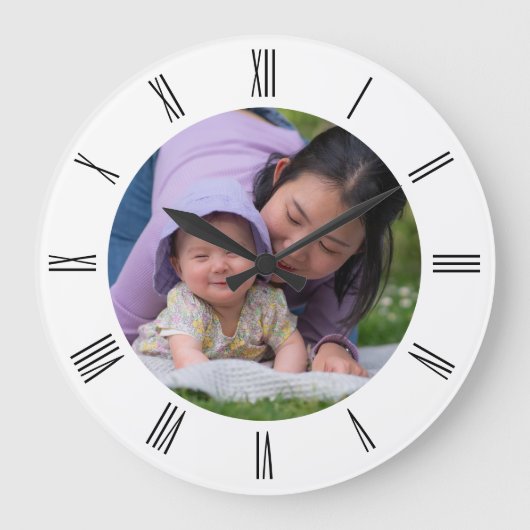 Mama und Kinderkreis - Foto Große Wanduhr (Vorderseite)