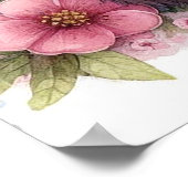 Mama und Kindermäuse Poster (Ecke)