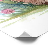 Mama und Kinderpferd Poster (Ecke)