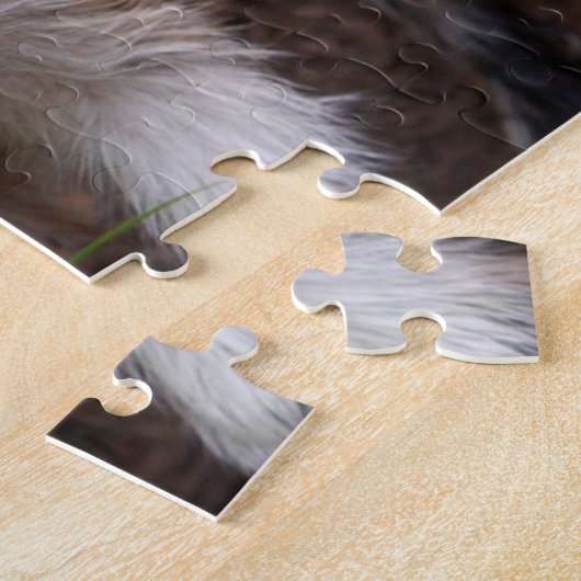 Mama und Kinderziege Puzzle (Seite)