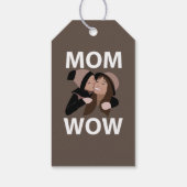 Mama und Mama von Kindern Geschenkanhänger (Rückseite)