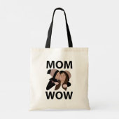 Mama und Mama von Kindern Tragetasche (Rückseite)