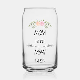 Mama und Mimi - Jahrgang der Blumenfamilie Dosenglas