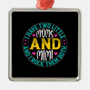 Mama und Mimi Ornament Aus Metall