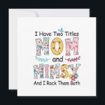 Mama und Mimsy Floral Geburtstag Einladung<br><div class="desc">Mama und Mimsy Floral Geburtstag</div>