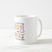 Mama und Mimsy Floral Geburtstag Kaffeetasse (VorderseiteRechts)