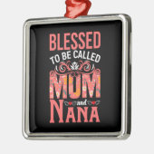Mama und Nana Ornament Aus Metall (Links)