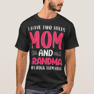 Mama und Oma Dressur Pferd Reiten T-Shirt