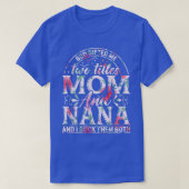 Mama und Oma Quote Spaß Textentwurf T-S T-Shirt (Design vorne)