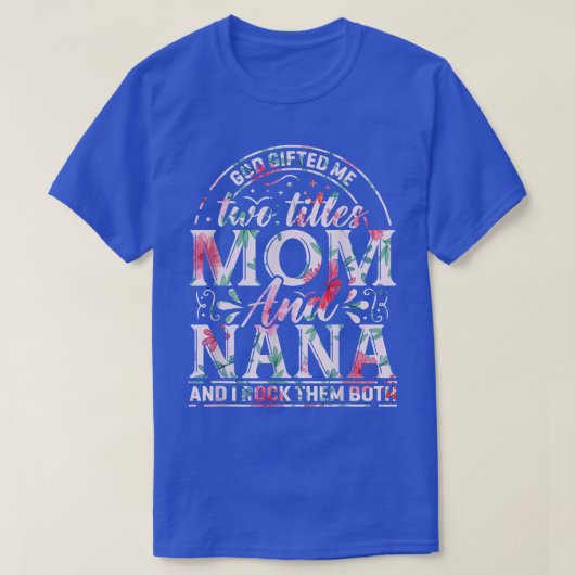 Mama und Oma Quote Spaß Textentwurf T-S T-Shirt (Design vorne)