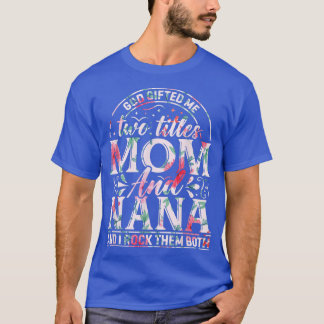 Mama und Oma Quote Spaß Textentwurf T-S T-Shirt
