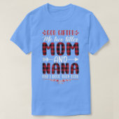 Mama und Oma Quote Spaß Textentwurf T-S T-Shirt (Design vorne)
