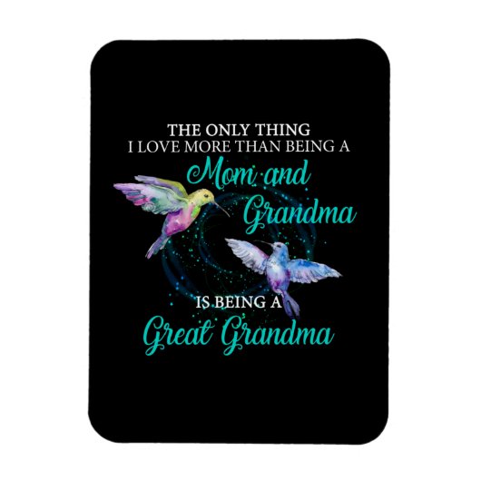 Mama und Oma sind ein großes Oma Magnet (Vertikal)