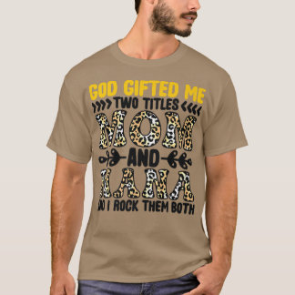Mama und Oma Zitat Familienplanung Spaß Design T-Shirt