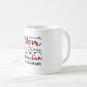 Mama und Oma zum Geburtstag Kaffeetasse (VorderseiteRechts)