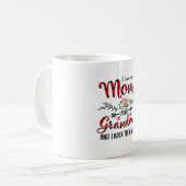 Mama und Oma zum Geburtstag Kaffeetasse (Vorderseite Links)