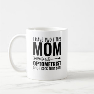 Mama und Optometristik Kaffeetasse