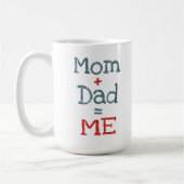 Mama und Papa bin ich Kaffeetasse (Links)
