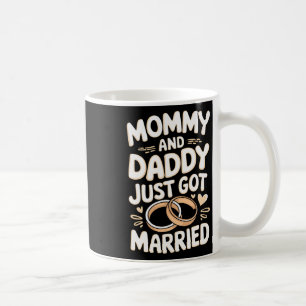Mama und Papa haben gerade geheiratet  Kaffeetasse