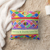 Mama und Papa Liebe Sie! Spezielles Kissen für Bab (Decke)