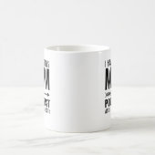Mama und Podiatrist Funny Kaffeetasse (Mittel)